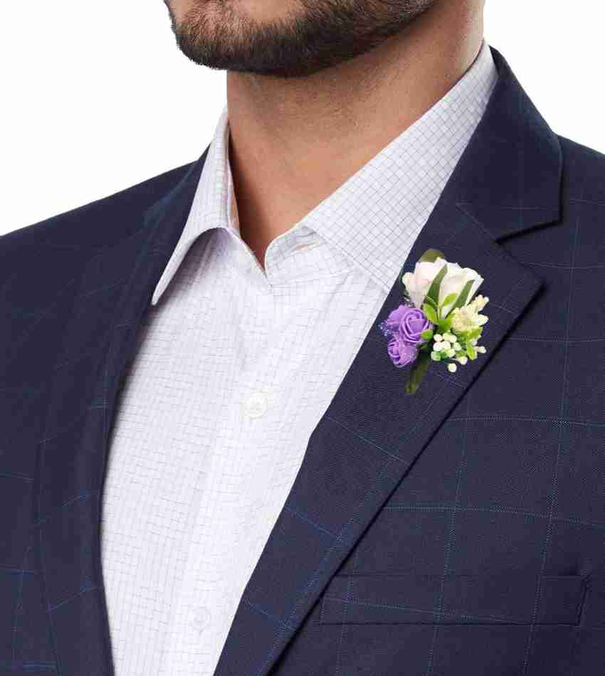 Mens deals wedding brooch