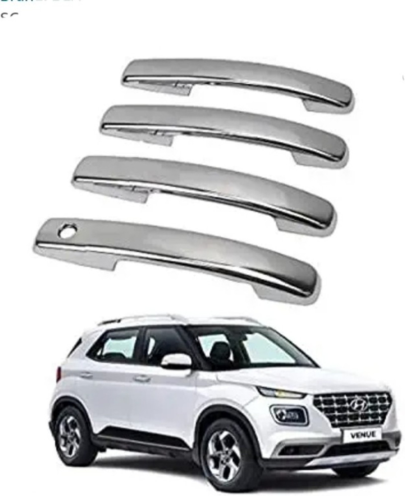 GARGROUP Door Handle Catch Chrome Cover CRETA 2020 set of 4pc