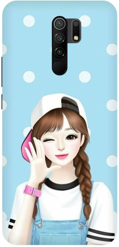 Vinsmoke Back Cover for Note 8 Pro Barbie Cartoon Doll Love