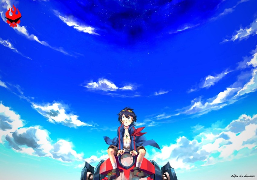 Anime Tengen Toppa Gurren Lagann Littner Yoko Simon Matte Finish Poster  G-12 Paper Print - Animation & Cartoons posters in India - Buy art, film,  design, movie, music, nature and educational paintings/wallpapers