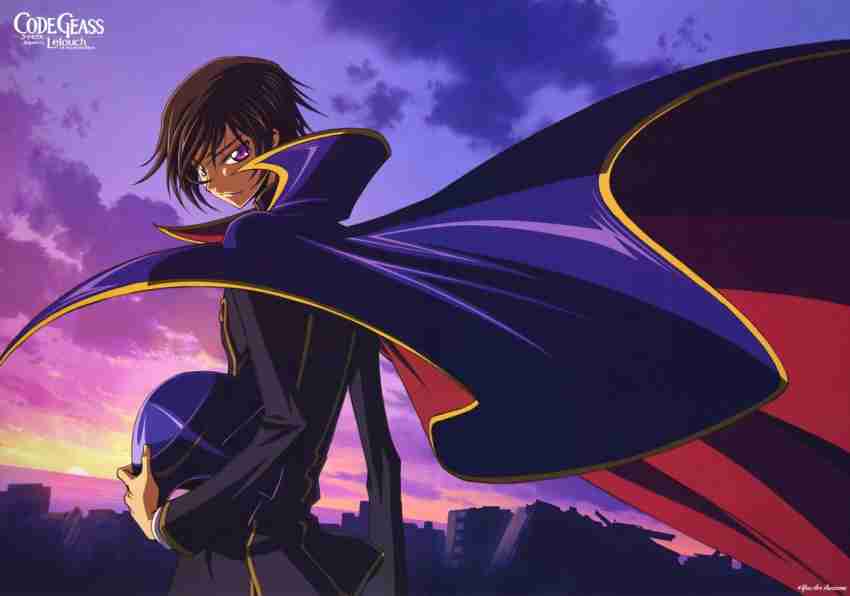 Lelouch Lamperouge Anime Code Geass Guy Matte Finish Poster Paper