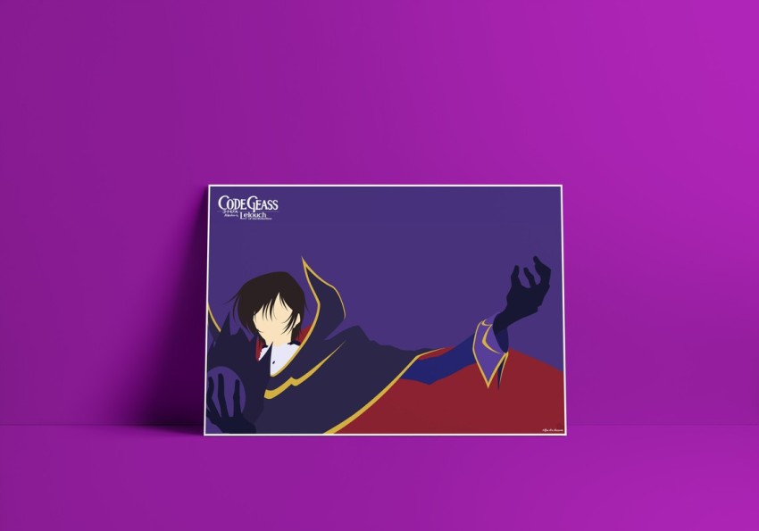 Lelouch Lamperouge Anime Code Geass Guy Matte Finish Poster Paper Print -  Animation & Cartoons posters in India - Buy art, film, design, movie,  music, nature and educational paintings/wallpapers at