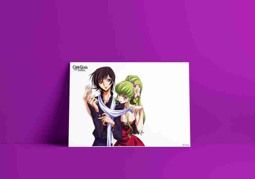 Code Geass Lelouch Lamperouge Anime Illustrated Poster 5