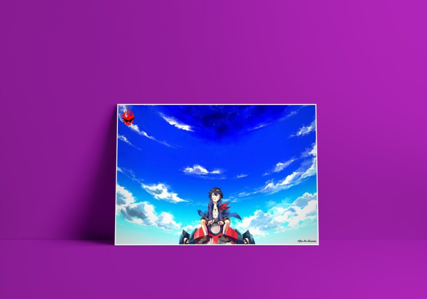 Anime Tengen Toppa Gurren Lagann Littner Yoko Simon Matte Finish Poster  G-12 Paper Print - Animation & Cartoons posters in India - Buy art, film,  design, movie, music, nature and educational paintings/wallpapers