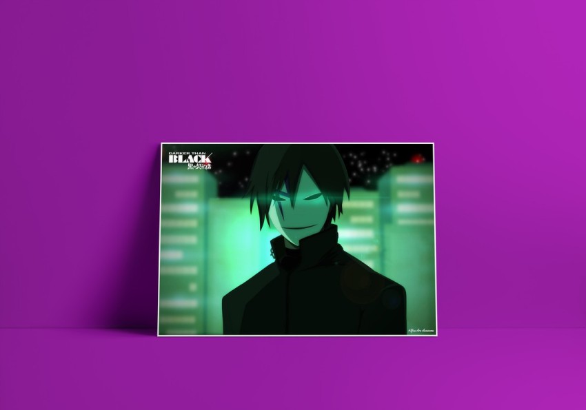 Darker Than Black Anime Poster for Sale by SAS-Designer