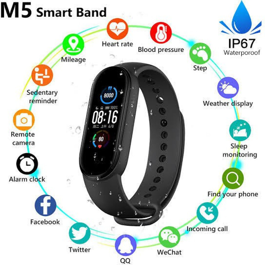 Smartwatch m5 waterproof store