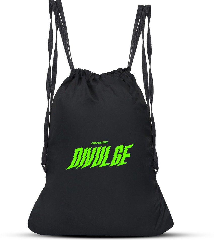 divulge Daypack Drawstring baag yoga bag Sports bag 18.5 L Backpack black Price in India Flipkart