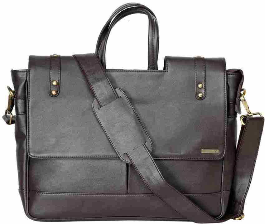 Buy Bata Men & Women Brown Messenger Bag Brown Online @ Best Price