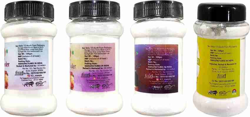K3 Masala Ice cream Powder Combo of CMC GMS Powder