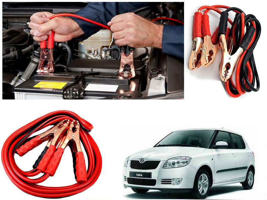 Cables to charge car sale battery