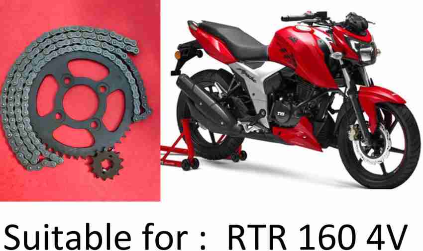 Apache rtr 160 sale chain kit price