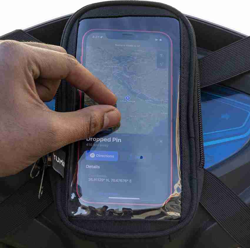 Yumin Mobile Holder Bag Pouch For Activa Jupiter Ola S1 All Scooter Scooty 7 inch Bicycle Phone Holder Price in India Buy Yumin Mobile Holder Bag Pouch For Activa Jupiter Ola