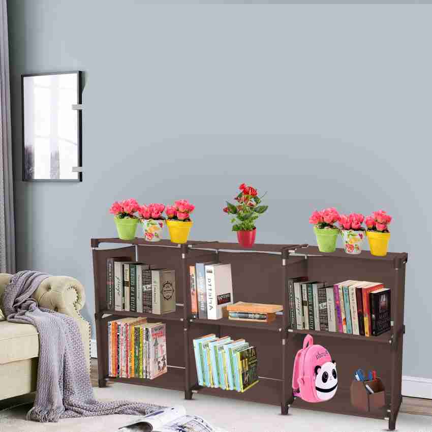 Wooden bookshelf online flipkart