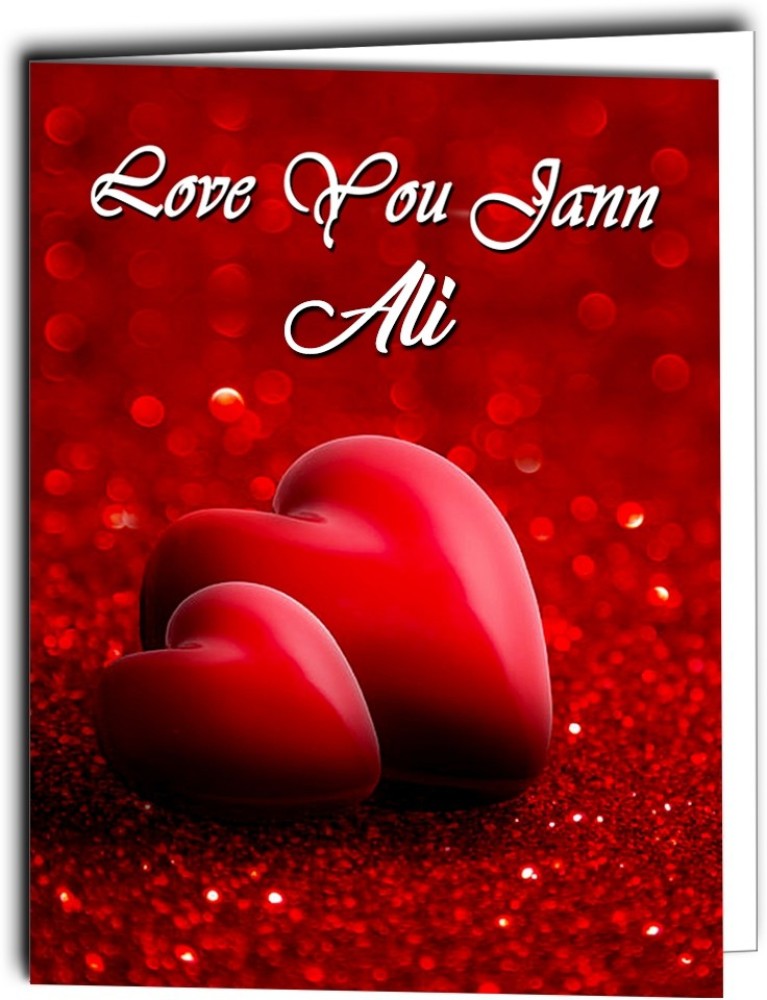 Midas Craft Love You Jaan Ali Card 022 Greeting Card Price in