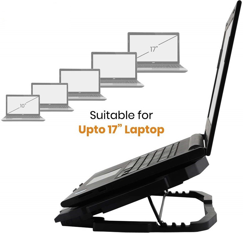 Laptop table with on sale cooling fan flipkart
