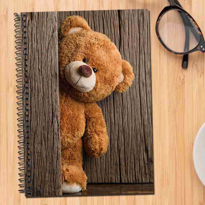 StarCandy Cute Teddy Bear Diary Spiral Wire Diary Ruled A5 Notebook Ruled  180 Pages Price in India - Buy StarCandy Cute Teddy Bear Diary Spiral Wire  Diary Ruled A5 Notebook Ruled 180