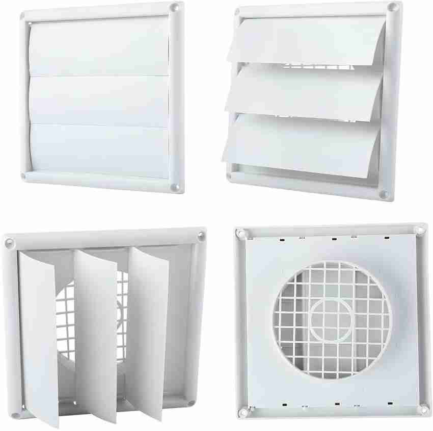 KIW 6 Inch Air Vent Covers Outdoor Louvered Exhaust Fan, Bathroom, Kitchen  150 mm Exhaust Fan Price in India - Buy KIW 6 Inch Air Vent Covers Outdoor  Louvered Exhaust Fan, Bathroom,