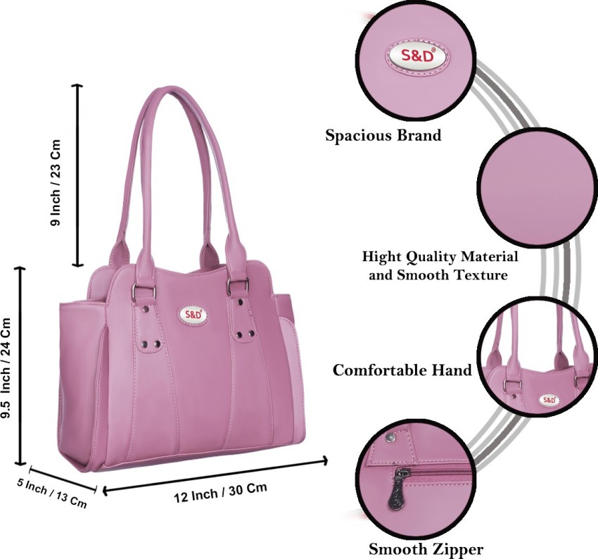 Buy Binwage Women Pink Shoulder Bag Peach Online Best Price in