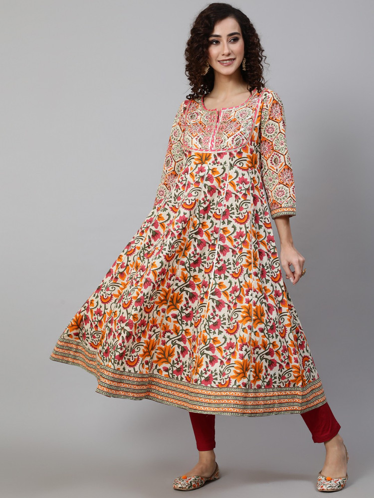 Aks anarkali kurta top