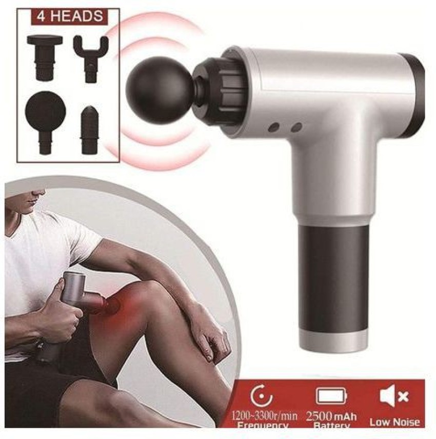 Caresmith CHARGE Cordless Massage Gun | Deep Tissue Percussion Body Massage  Machine For Pain Relief | 6 Specialized Heads | Mass