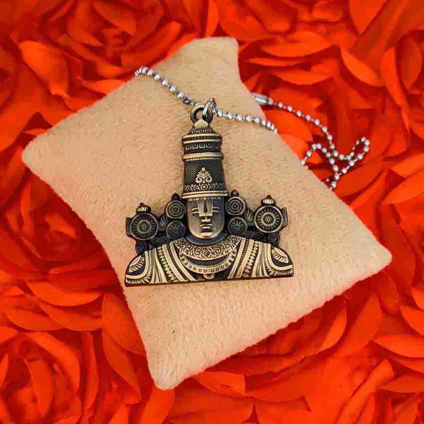 M Men Style Lord Venkateswara Tirupati Balaji Spiritual Jewellery