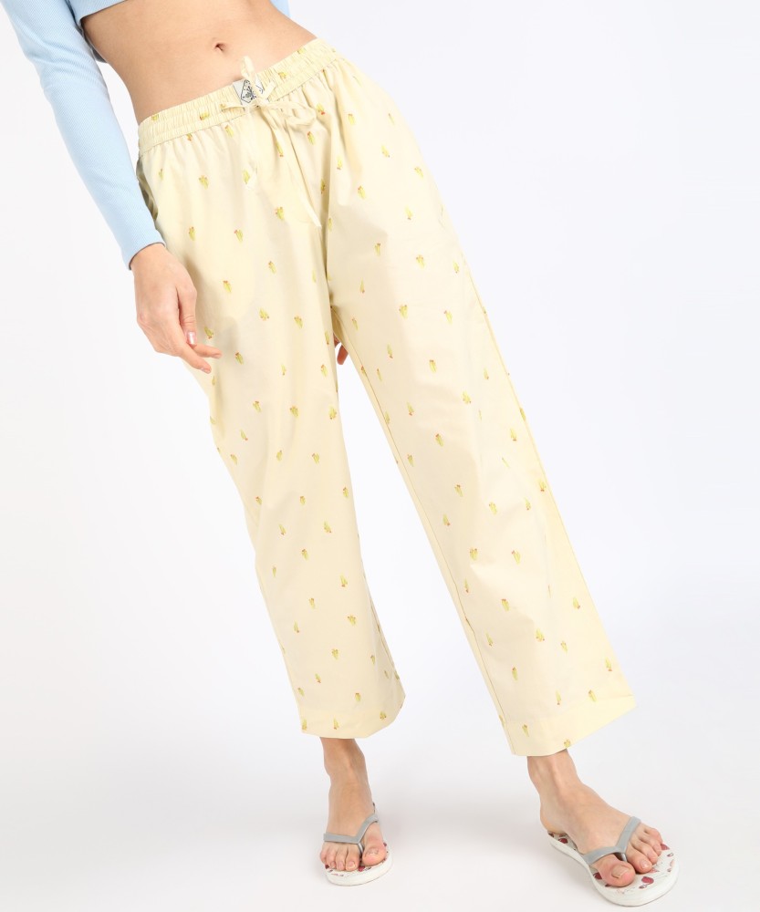 WEWINK CUKOO Womens 100 Cotton Pyjama Bottoms Full  Ubuy India