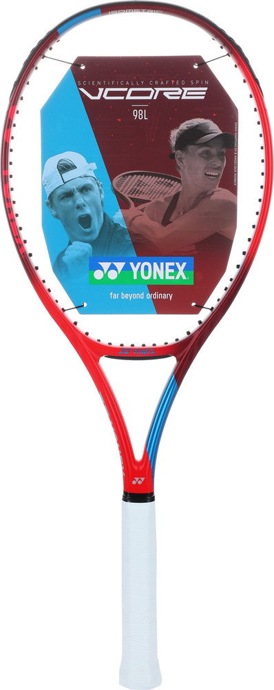 YONEX VCORE98L Red Unstrung Tennis Racquet - Buy YONEX VCORE98L 