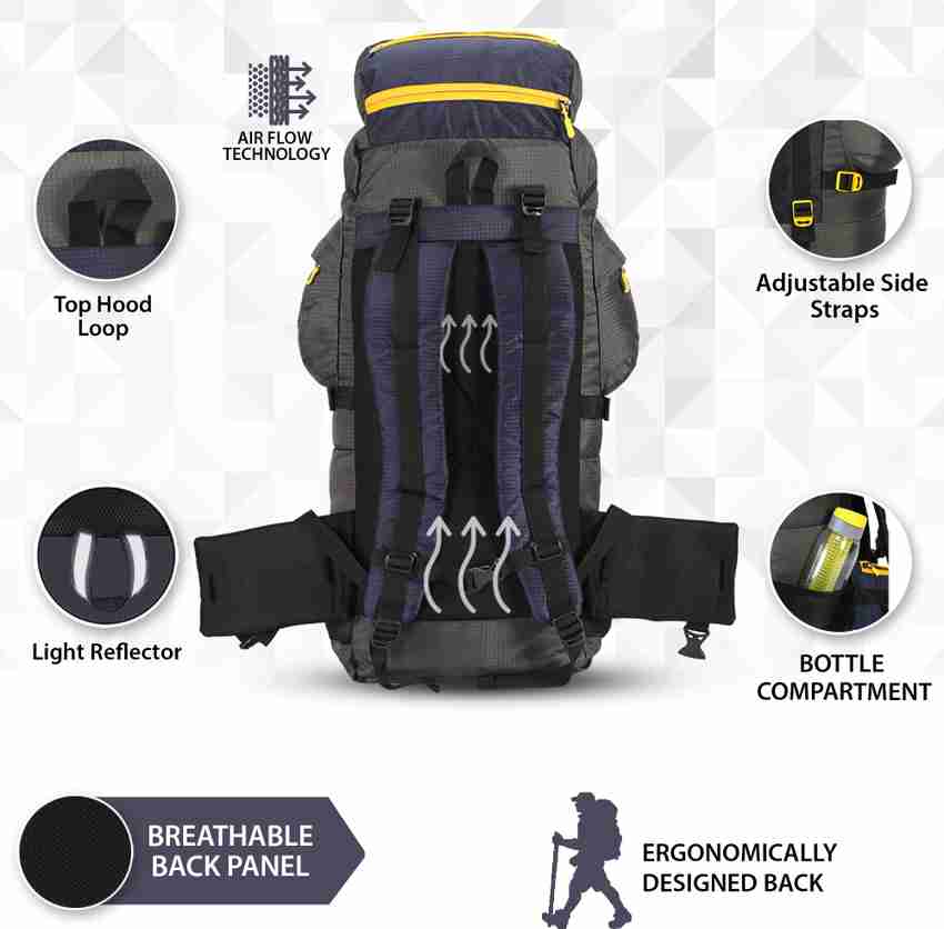 IMPULSE Rucksack bag travel bag for men tourist bag backpack for