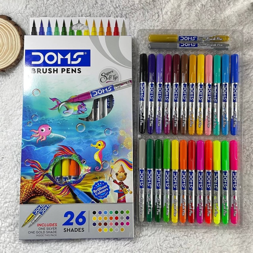 DOMS Magic Pens 8 Shades  2 Colour Changing pens Sketch Pens