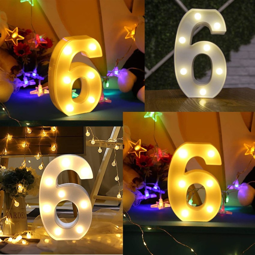 LED Marquee Letter Numbers & Party Supplies in Bangalore