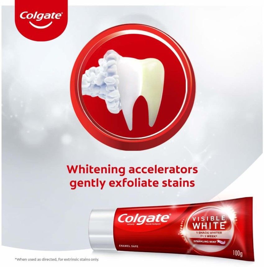 Colgate VISIBLE White 1 Shade whiter in 1 week 200 GM Toothpaste