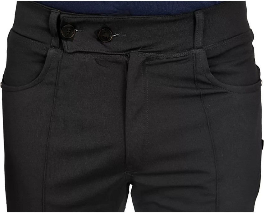 ynam Solid Men Black Track Pants - Buy ynam Solid Men Black Track Pants  Online at Best Prices in India