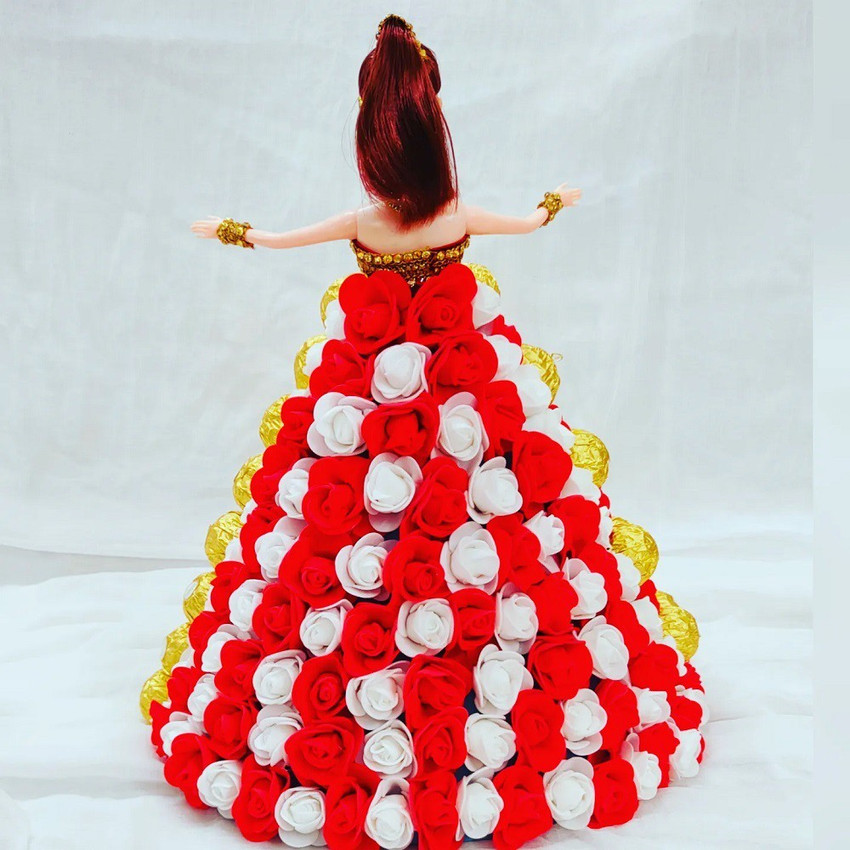 Barbie doll discount dress for engagement