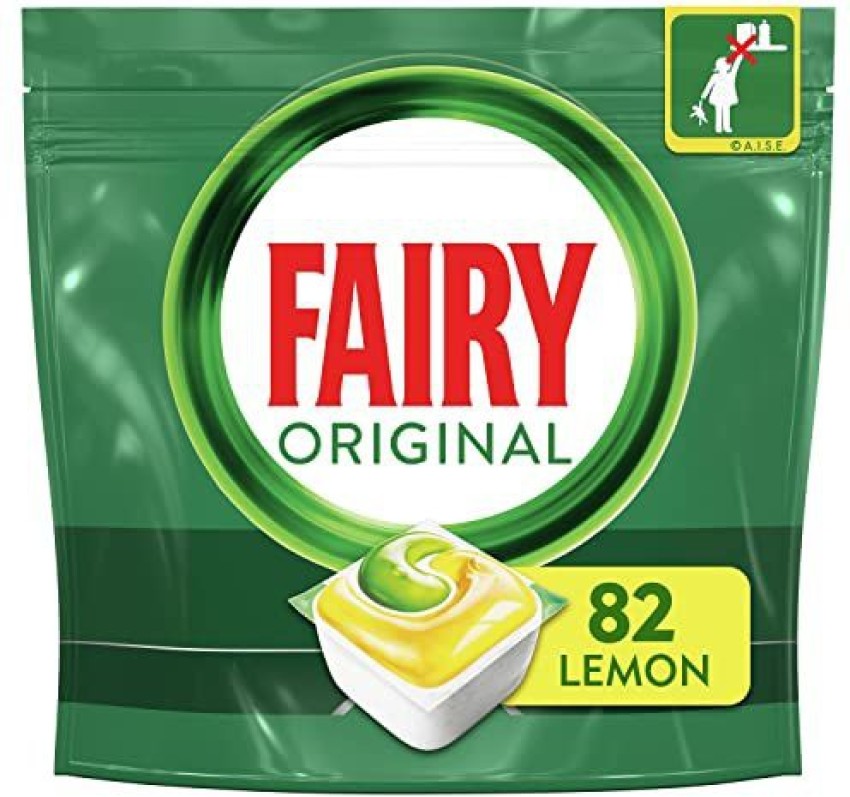 Fairy Platinum Plus All In One Dishwasher Tablets, Lemon, 48, Savers