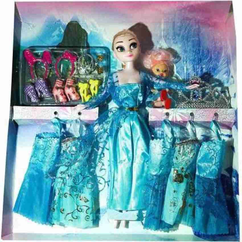 elsa barbie set