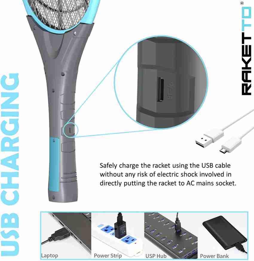 Raketto Jumbo 2600mAh Removable Battery lasts 60 days
