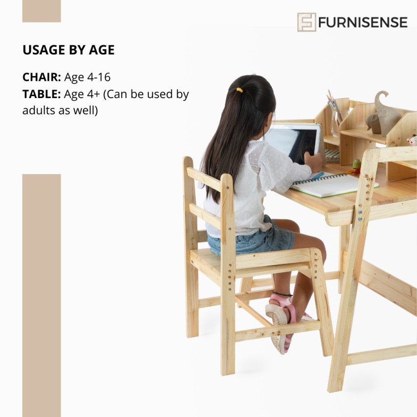 PNASGL Kids study Table & Chair with Adjustable Height Metal Desk Chair  Price in India - Buy PNASGL Kids study Table & Chair with Adjustable Height  Metal Desk Chair online at