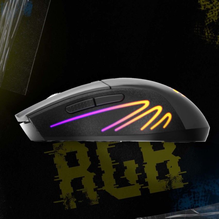 ZEBRONICS ZEB-REAPER PRO Wireless Optical Gaming Mouse - ZEBRONICS 