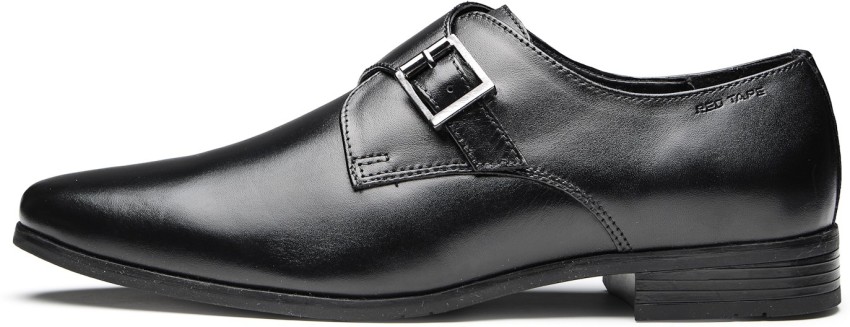 Red tape monk on sale shoes in black