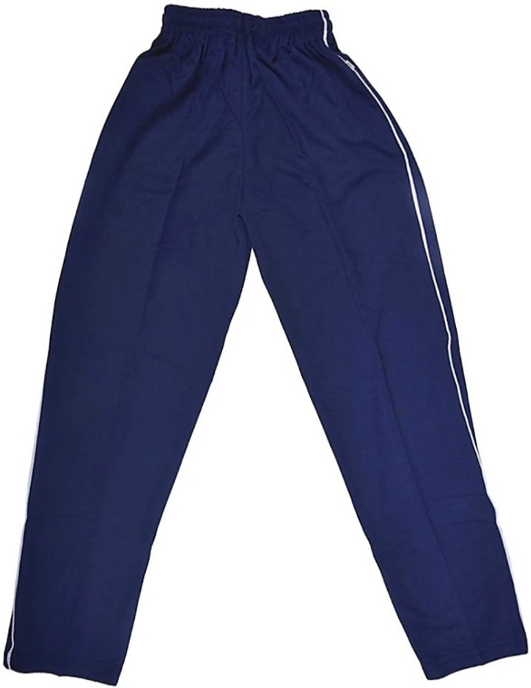 Blue school sale track pants
