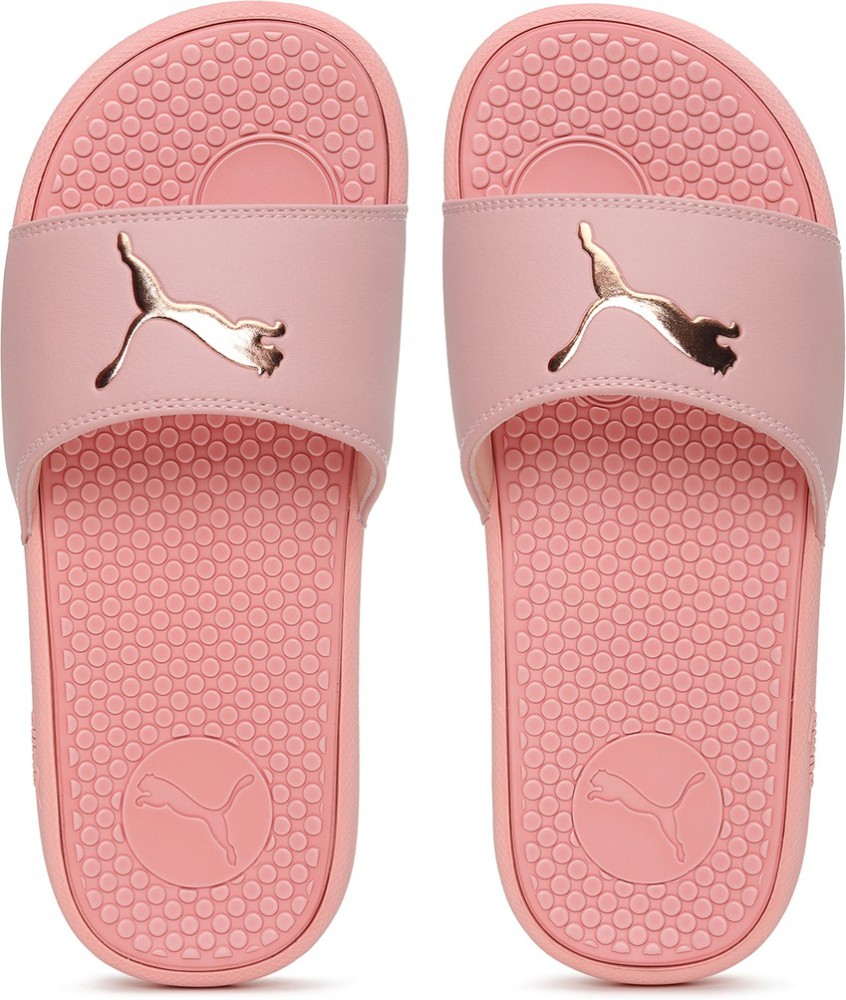 Rose gold clearance puma slides