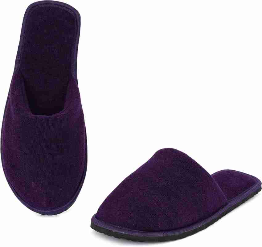 Purple slippers 2025 for women