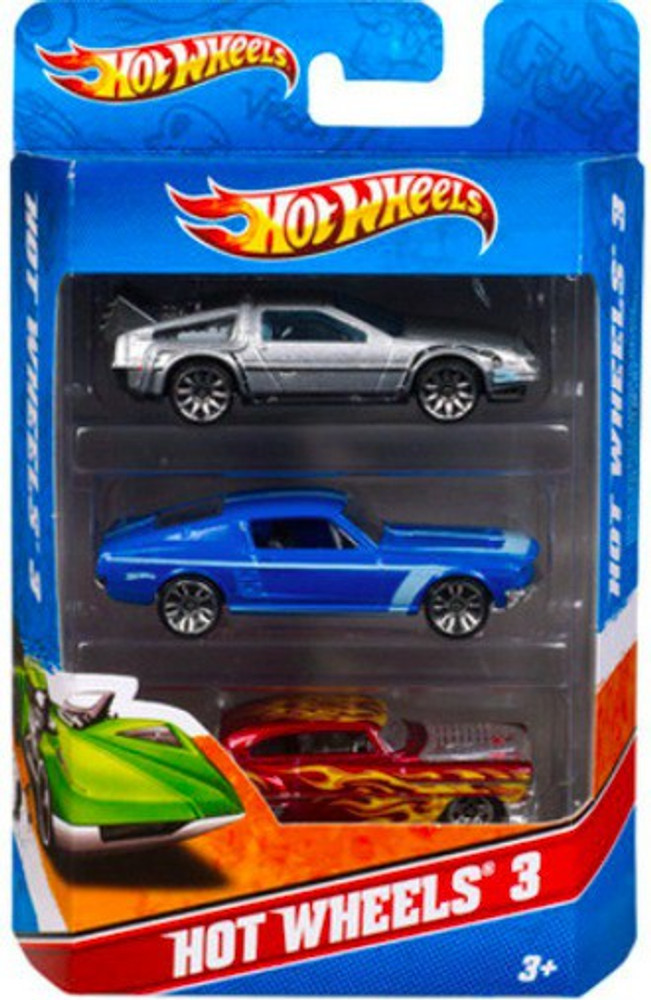 VIDA Hot Wheels 3 Pack Metal Cars Design May Vary Multicolor