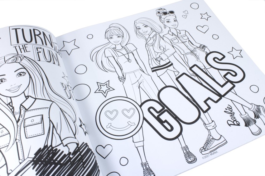 Barbie: Adult Colouring Book (Mattel)