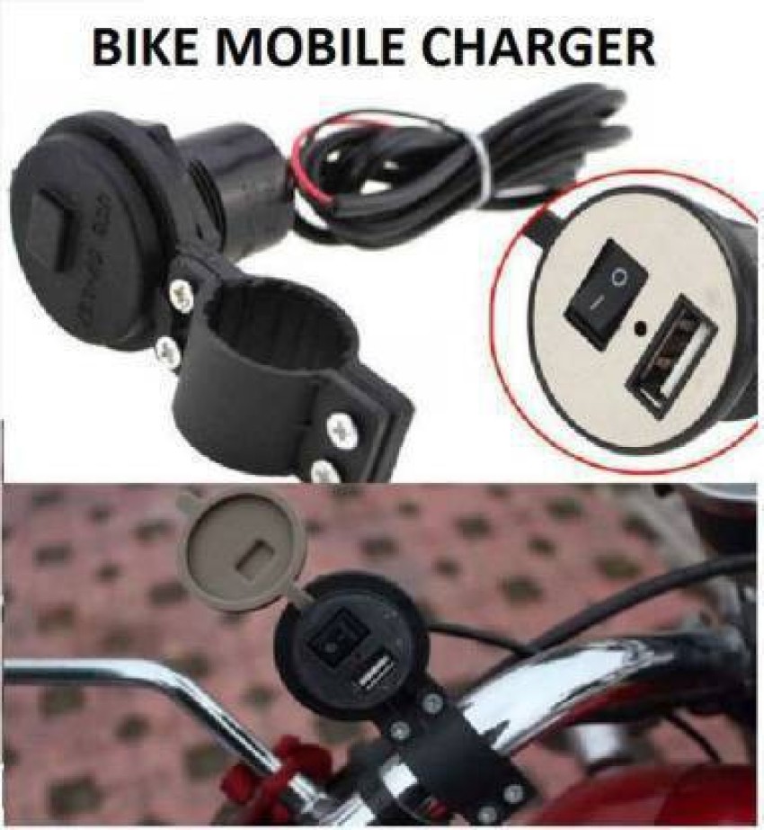 Bike mobile charger deals waterproof