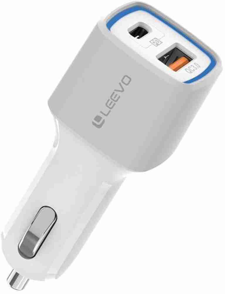 LEEVO 15 W Qualcomm 3.0 Turbo Car Charger Price in India - Buy LEEVO 15 W  Qualcomm 3.0 Turbo Car Charger Online at