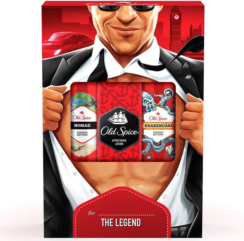 Old spice aftershave gift store set
