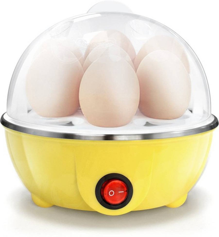 Egg Boiler Electric Automatic Off 7 Egg Poacher for Steaming, Cooking,  Boiling and Frying