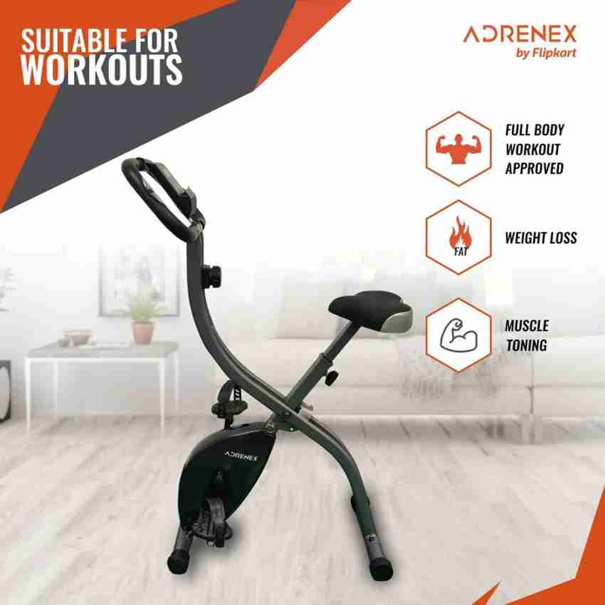 Roger black folding 2025 magnetic exercise bike
