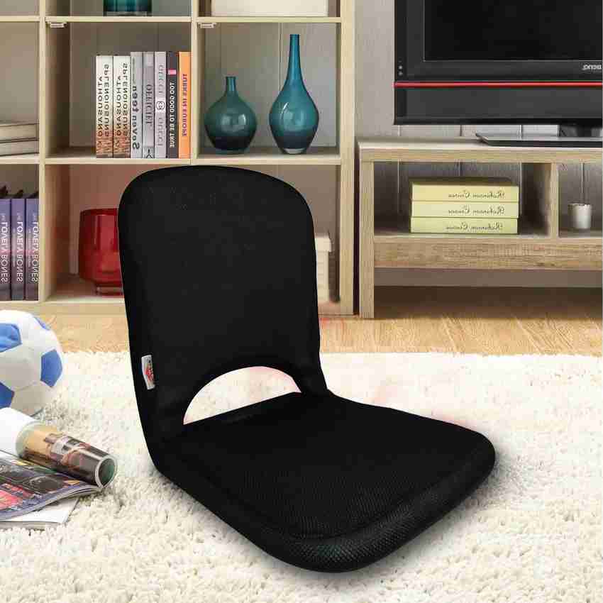 Folding outlet floor chair